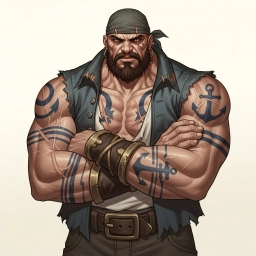 Pirate Costaud